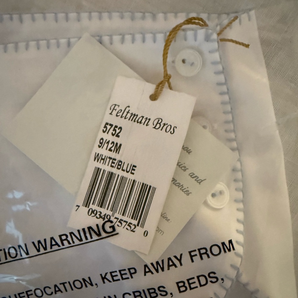 NWT Feltman Bros. Diaper Cover - Picture 2 of 2